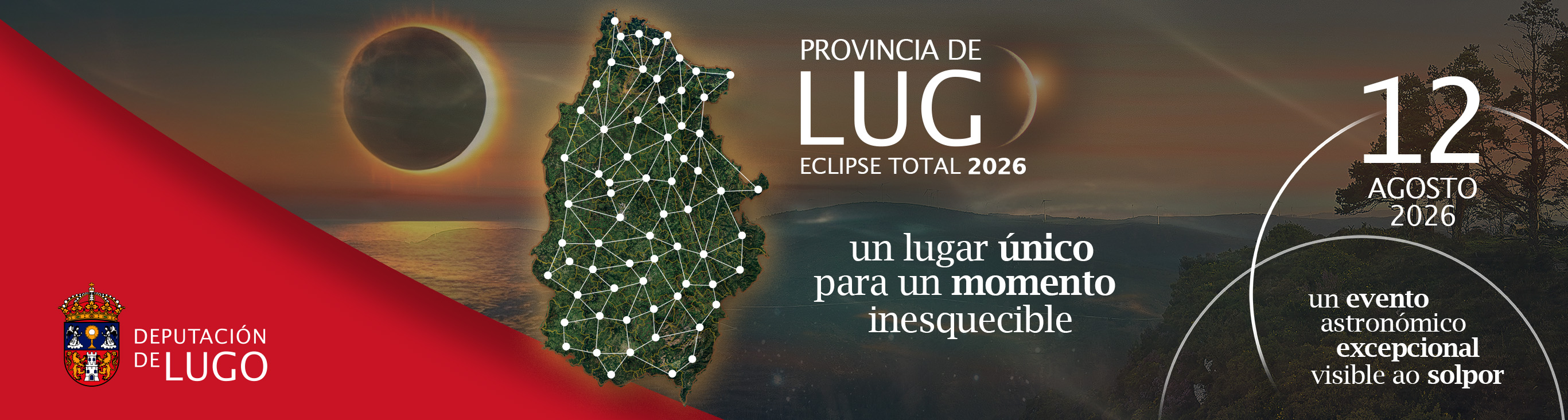 Mapa de Lugo coa franxa da totalidade