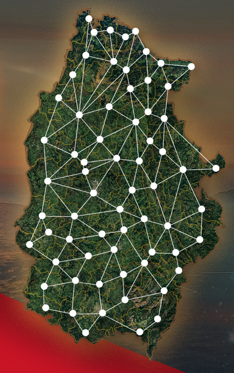 Map of Lugo province